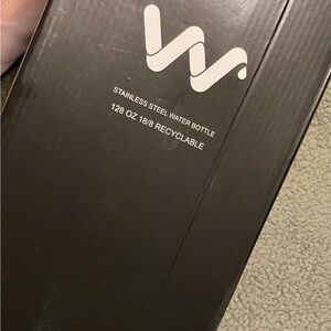 Stainless Steel Water Bottle - Black